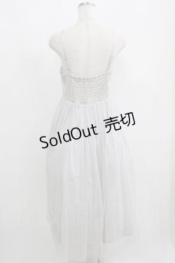 画像3: an another angelus / サテン×チュールワンピース Free グレー H-25-05-21-036-CA-OP-NS-ZH