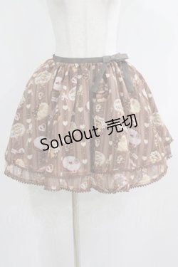画像1: Angelic Pretty / Melty Creamドーナツスカート Free ブラウン H-25-05-21-037-AP-SK-NS-ZH