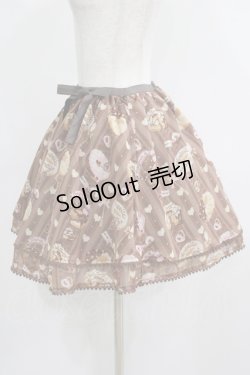 画像2: Angelic Pretty / Melty Creamドーナツスカート Free ブラウン H-25-05-21-037-AP-SK-NS-ZH