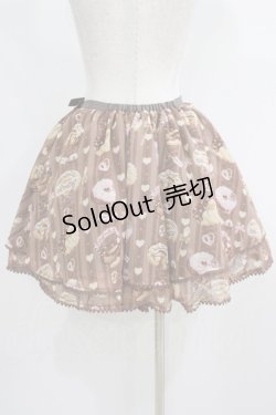 画像3: Angelic Pretty / Melty Creamドーナツスカート Free ブラウン H-25-05-21-037-AP-SK-NS-ZH