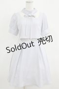 titty&Co. / レース切替ワンピース S サックス H-25-05-21-038-LO-OP-NS-ZH