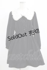 Rojita / Big衿長袖ワンピース Free ブラック H-25-05-21-040-LO-OP-NS-ZH