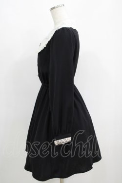 画像2: Rojita / Big衿長袖ワンピース Free ブラック H-25-05-21-040-LO-OP-NS-ZH