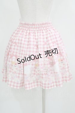 画像3: LIZ LISA / SweetBearGelato柄スカート Free レッド H-25-05-21-042-LO-SK-NS-ZH