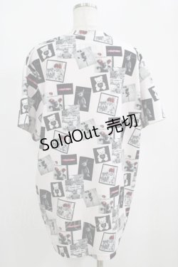 画像3: Honey Cinnamon / 総柄Tシャツ Free ピンク H-25-05-21-048-LO-TS-NS-ZH
