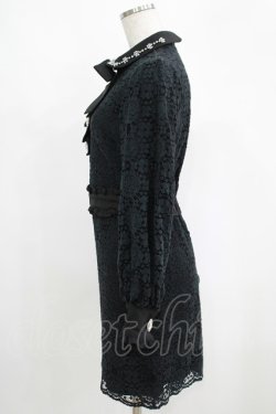 画像2: Swankiss / DB frill bijou lace O/P Free ブラック H-25-05-21-049-CA-OP-NS-ZH