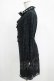 画像2: Swankiss / DB frill bijou lace O/P Free ブラック H-25-05-21-049-CA-OP-NS-ZH (2)