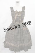 BABY,THE STARS SHINE BRIGHT / Chocolate Checkジャンパースカート FREE ブラック H-25-05-21-1001-BA-OP-YZ-ZH