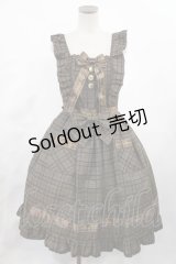 BABY,THE STARS SHINE BRIGHT / Chocolate Checkジャンパースカート FREE ブラック H-25-05-21-1001-BA-OP-YZ-ZH