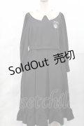 m petit by misako / サンリオキャラクターズコラボ クロミワッペン付きワンピース L ブラック H-25-05-21-1007-LO-OP-YZ-ZH