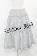 m petit by misako / NINA'S RVパニエスカート L ブラック/ギンガム(リバーシブル) H-25-05-21-1012-LO-SK-YZ-ZH