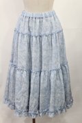 m petit by misako / NINA'S RVパニエスカート L サックス H-25-05-21-1013-LO-SK-YZ-ZH