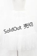 axes femme kawaii / ミディオーガンジーパニエ M オフ H-25-05-21-1014-AX-SK-YZ-ZH