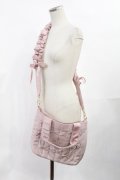 m petit by misako / NINA'Sコラボベロアリボン2wayバッグ  ピンク H-25-05-21-1019-LO-BG-YZ-ZH