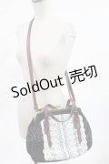 axes femme / ベロアショルダーバッグ  ネイビー H-25-05-21-1022-AX-BG-NS-ZH