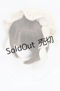 axes femme kawaii / ドットチュールフリルカチューシャ  アイボリー H-25-05-21-1026-AX-AC-YZ-ZH
