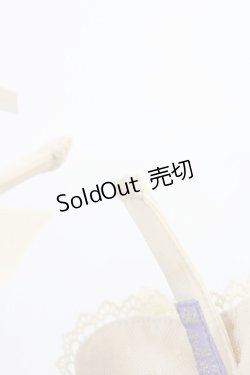 画像3: axes femme kawaii / ドットチュールフリルカチューシャ  アイボリー H-25-05-21-1026-AX-AC-YZ-ZH