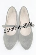 an another angelus / クロスストラップベロアパンプス M/23.5cm グリーン H-25-05-21-1034-CA-SH-NS-ZH