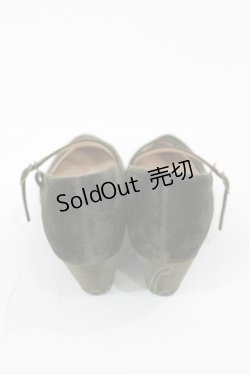 画像3: an another angelus / クロスストラップベロアパンプス M/23.5cm グリーン H-25-05-21-1034-CA-SH-NS-ZH