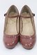 画像1: an another angelus / 細ストラップウイングチップパンプス M/23.5cm PINK BROWN H-25-05-21-1036-CA-SH-NS-ZH (1)