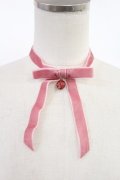 axes femme POETIQUE / いちごチョーカー  ピンク H-25-05-21-1037-AX-AC-NS-ZH