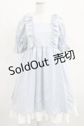 Maria pipi / SUMMER WATER DRESS Free サックス H-25-05-21-006-EL-OP-NS-ZH