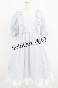 Maria pipi / SUMMER WATER DRESS Free サックス H-25-05-21-006-EL-OP-NS-ZH