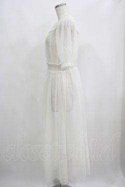 画像2: an another angelus / レースヨークチュールガウンワンピース Free OFF WHITE H-25-05-21-052-CA-OP-NS-ZH