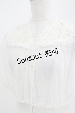 画像4: an another angelus / レースヨークチュールガウンワンピース Free OFF WHITE H-25-05-21-052-CA-OP-NS-ZH