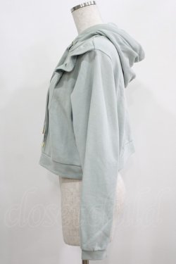 画像2: Fi.n.t / ショルダーフリルスウェットパーカー Free MINT GREEN H-25-05-21-053-CA-TO-NS-ZH