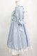 画像2: Maria pipi / SUMMER WATER DRESS Free サックス H-25-05-21-006-EL-OP-NS-ZH (2)