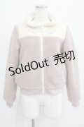Fi.n.t / 花刺繍入りボアブルゾン Free PINK H-25-05-21-054-CA-CO-NS-ZT-C061