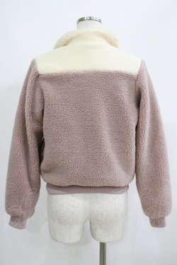画像3: Fi.n.t / 花刺繍入りボアブルゾン Free PINK H-25-05-21-054-CA-CO-NS-ZH