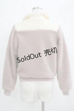 画像3: Fi.n.t / 花刺繍入りボアブルゾン Free PINK H-25-05-21-054-CA-CO-NS-ZT-C061