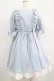 画像3: Maria pipi / SUMMER WATER DRESS Free サックス H-25-05-21-006-EL-OP-NS-ZH (3)