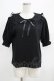 画像1: m petit by misako / NINA'sコラボ襟付きプルオーバー L ブラック H-25-05-21-057-LO-TO-NS-ZH (1)