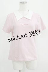 Fi.n.t / La Faustineトップス Free ピンク H-25-05-21-060-CA-TO-NS-ZH