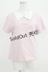 Fi.n.t / La Faustineトップス Free ピンク H-25-05-21-060-CA-TO-NS-ZH