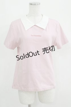 画像1: Fi.n.t / La Faustineトップス Free ピンク H-25-05-21-060-CA-TO-NS-ZH