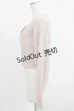 画像2: an another angelus / ミニチュア絵画釦ニットカーディガン Free PINK H-25-05-21-065-CA-TO-NS-ZH