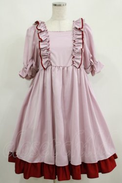 画像1: Maria pipi / SUMMER WATER DRESS Free ピンク H-25-05-21-007-EL-OP-NS-ZH