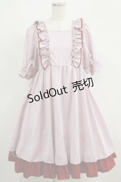 画像1: Maria pipi / SUMMER WATER DRESS Free ピンク H-25-05-21-007-EL-OP-NS-ZH