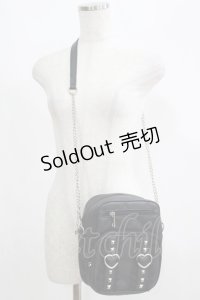 Jamie エーエヌケー / ショルダーバッグ  ブラック H-25-05-21-074-LO-BG-NS-ZH
