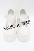 axes femme POETIQUE / Ｔ字ストラップシューズ M アイボリー H-25-05-21-080-AX-SH-NS-ZH