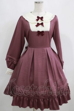 画像1: Amavel / スクエアヨークピンタックワンピース Free ピンク H-25-05-21-012-CA-OP-NS-ZH