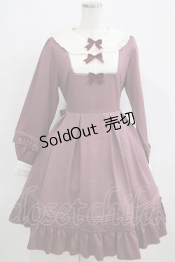 画像1: Amavel / スクエアヨークピンタックワンピース Free ピンク H-25-05-21-012-CA-OP-NS-ZH