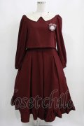 m petit by misako / サンリオキャラクターズコラボ マイメロディワッペン付きワンピース L ワイン H-25-05-21-015-LO-OP-NS-ZH