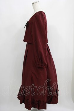 画像2: m petit by misako / サンリオキャラクターズコラボ マイメロディワッペン付きワンピース L ワイン H-25-05-21-015-LO-OP-NS-ZH