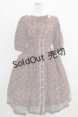Victorian maiden / レイラワンピース Free ブラウン H-25-05-21-016-CL-OP-NS-ZH