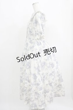 画像2: m petit by misako / トワルドジュイOPハンソデ L オフ/サックス H-25-05-21-017-LO-OP-NS-ZH